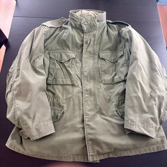 Vintage 60s US Army M65 Vietnam Jacket Size XL - Picture 1 of 15
